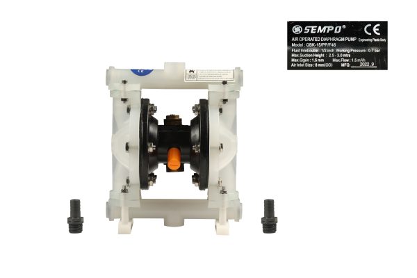 Plastic Diaphragm Pump 0.5 inches