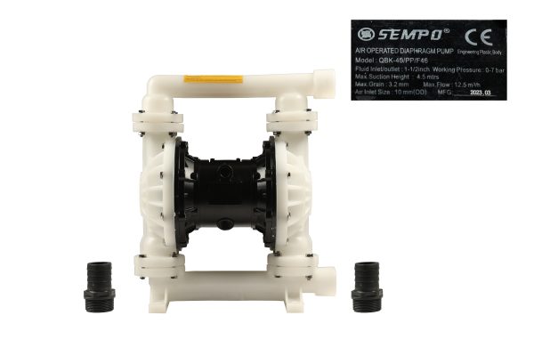 Plastic Diaphragm Pump 1.5 inches