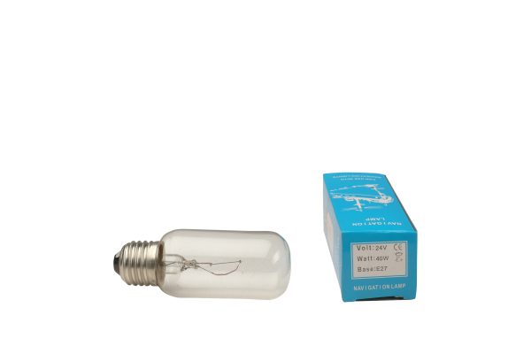 24 VOLT 40 WATT THREAD TYPE NAVIGATION BULB