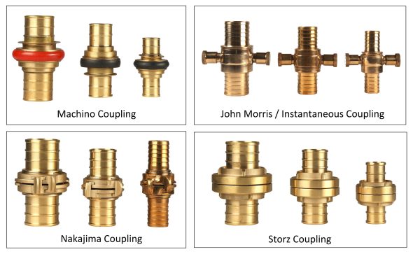 Fire hose coupling