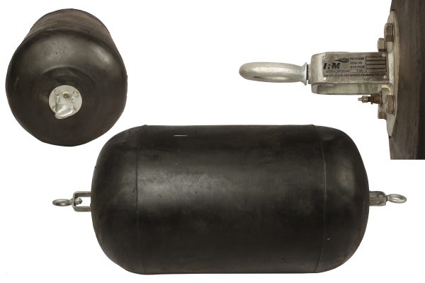 Pneumatic Naval Fender Black