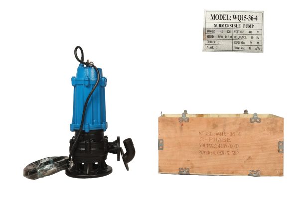 Sump Pump Wq-15-36-4 3 Phase 440 Volt